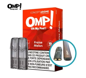 recharge pod gamme omp fraise melon