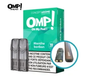 recharge pod gamme omp menthe bonbon