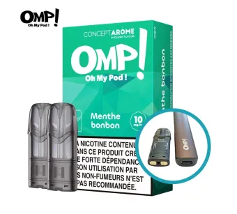recharge pod gamme omp menthe bonbon