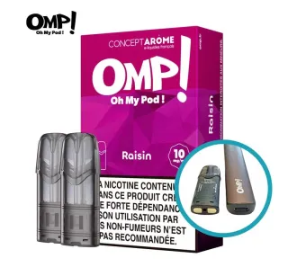 recharge pod gamme omp myrtille raisin