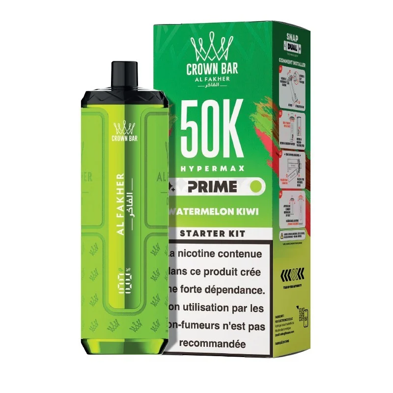 puff-hyper-max-prime-crown-bar-50k-al-fakher-Watermelon-Kiwi